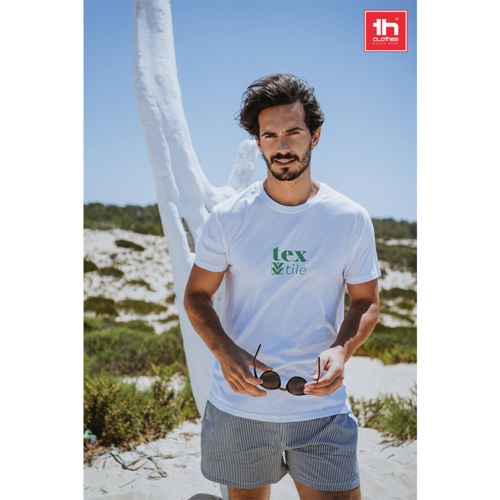THC FAIR WH. T-Shirt aus 100% Baumwolle. Weiße Farbe