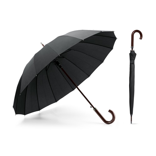 HEDI. Regenschirm mit 16 Stangen aus 190T-Pongee